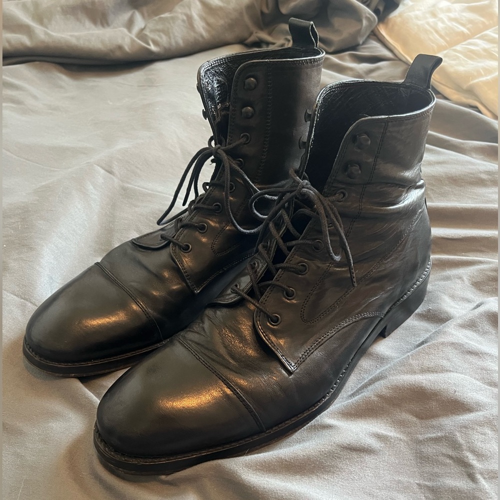 The Kooples Black Leather Boots